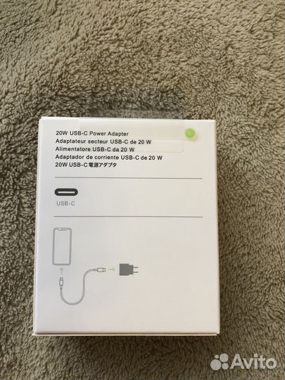 Блок питания apple 20w оригинал