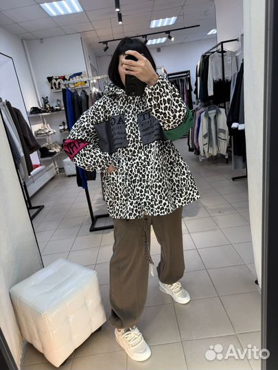 Куртка демисезонная женская 50 52 оверсайз