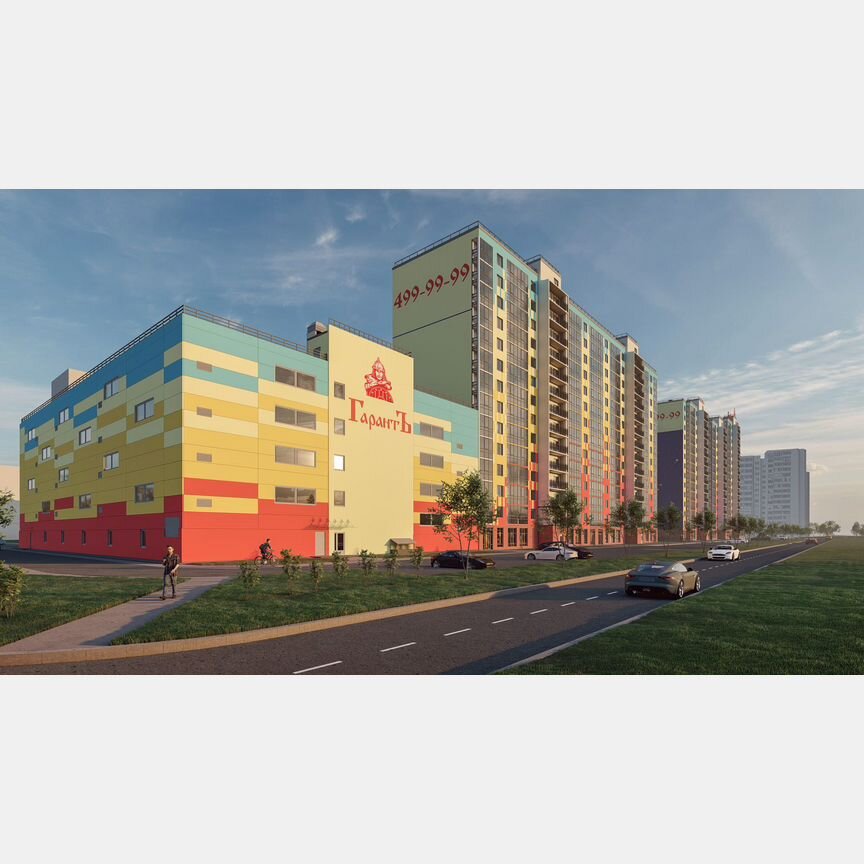 Квартира-студия, 31,5 м², 6/15 эт.