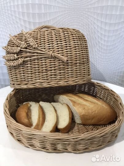Хлебница плетеная