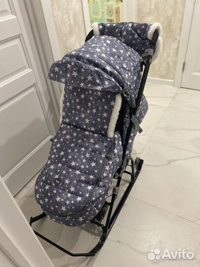 Санки коляска ника