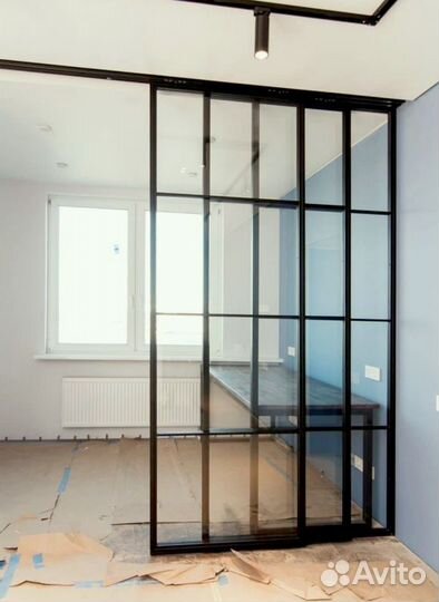 Двери каскадные раздвижные