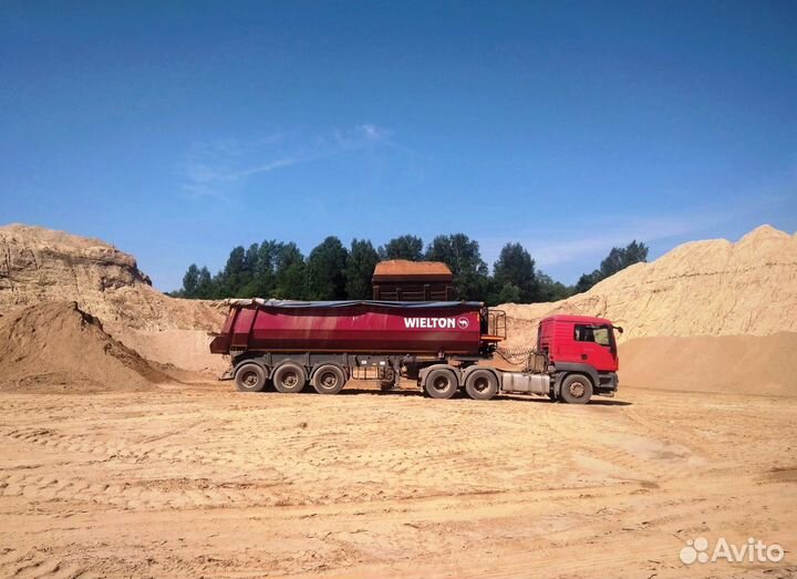 Песок строительный