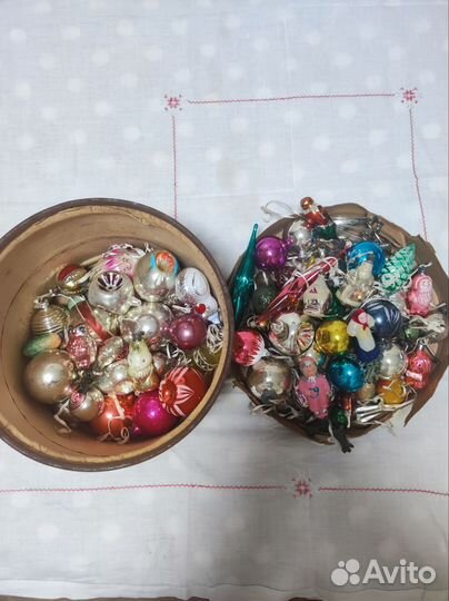 Елочные игрушки СССР