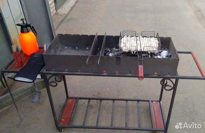 Гриль мангал барбекю новый дачный