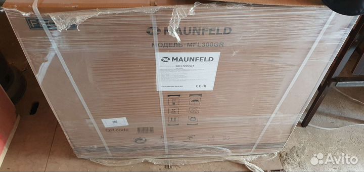 Морозильник морозильный ларь новый maunfeld 292л