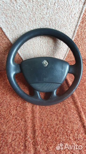 Руль рено с подушкой