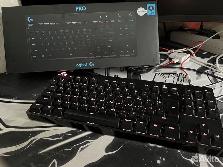 Игровая клавиатура logitech pro