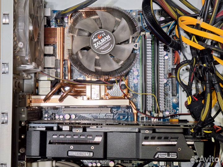 Старенький игровой компьютер