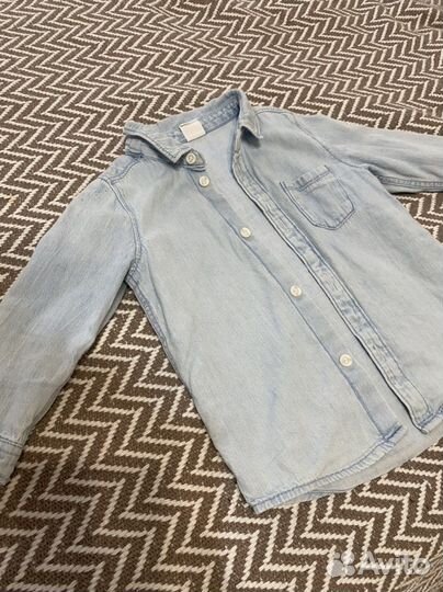 Джинсовая рубашка