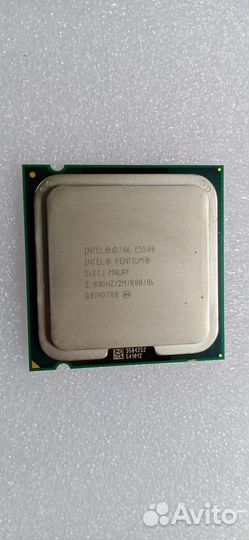 Процессор Intel Pentium E5500
