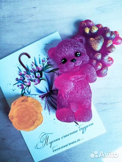 Мыло ручной работы к 8 марта