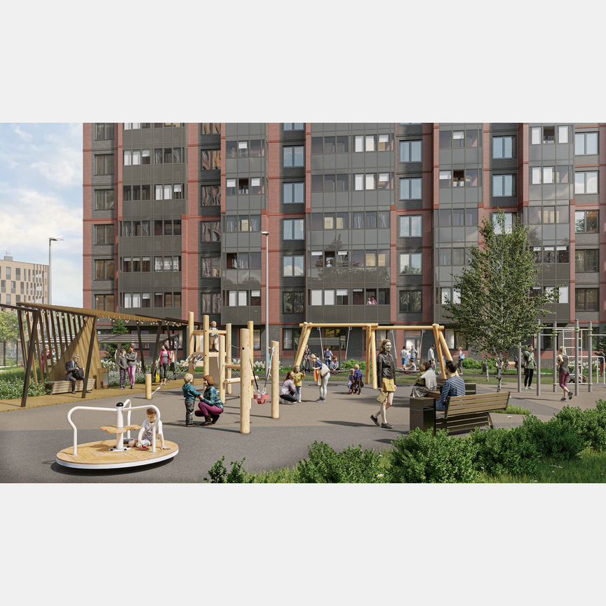 2-к. квартира, 52,5 м², 1/24 эт.