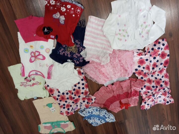 Детские вещи пакетом на девочку 98 110