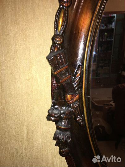 Зеркало настенное антикварное 19 век