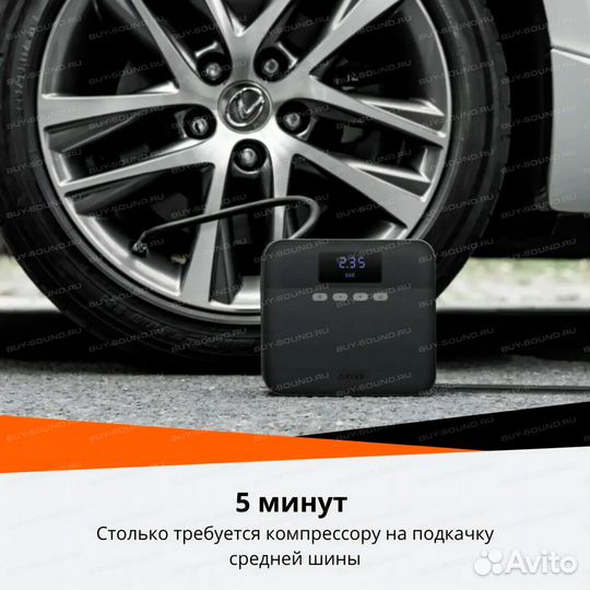 Компрессор автомобильный Xiaomi 70mai Midrive TP03