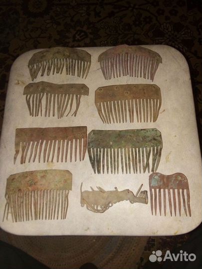 Старинные гребни расчески 18-19 век одним лотом