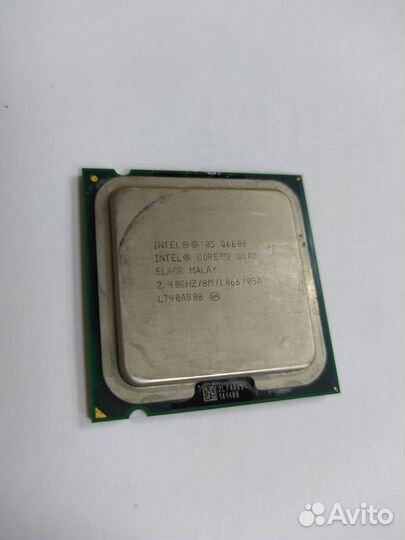 Процессор Core 2 quad q6600 2,4 ghz