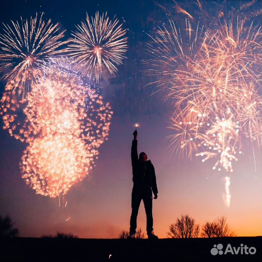 Салюты фейерверки петарды Римские Бенгальские