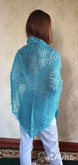 Шаль ручной работы