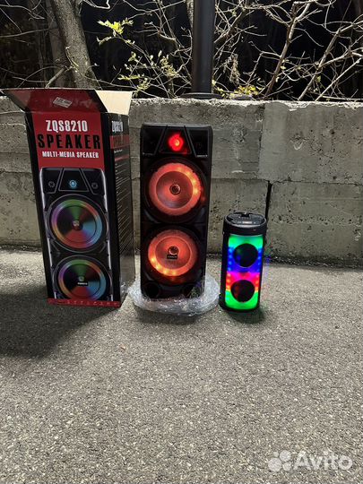Колонка музыкальная, караоке, блютуз