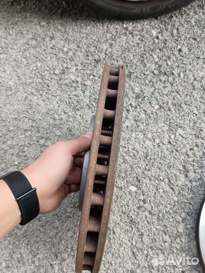 Тормозные диски перед evolution X 350мм