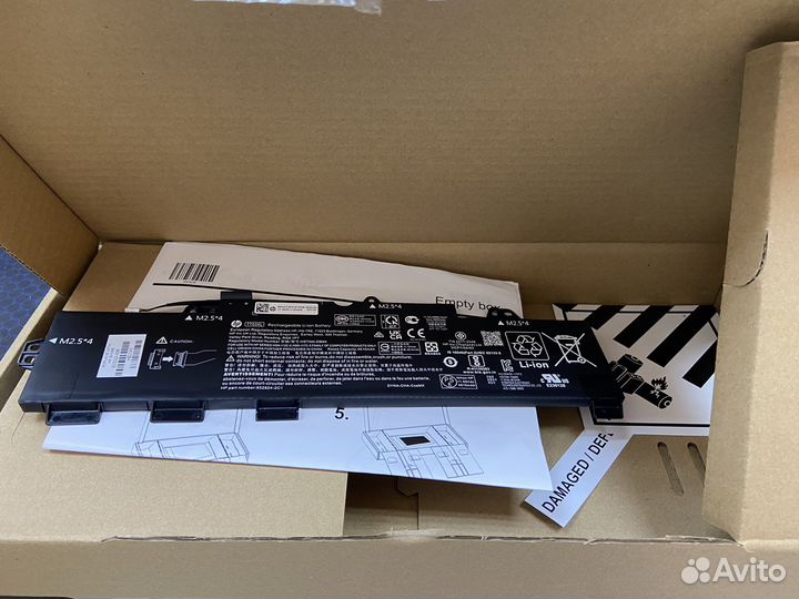 Аккумулятор для ноутбука hp