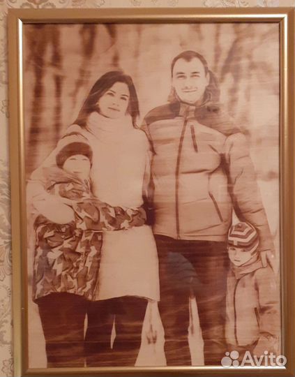 Выжигание портретов на дереве