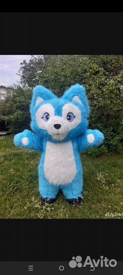 Лисенок надувная кукла