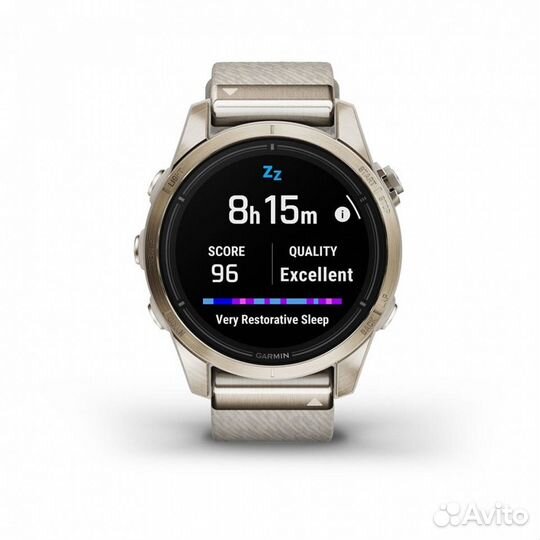 Garmin epix PRO (42-мм) Sapphire золотистый