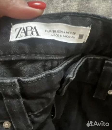 Джинсы zara 36 оригинал