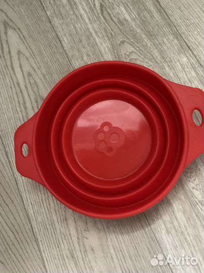 Новая складная миска для животного