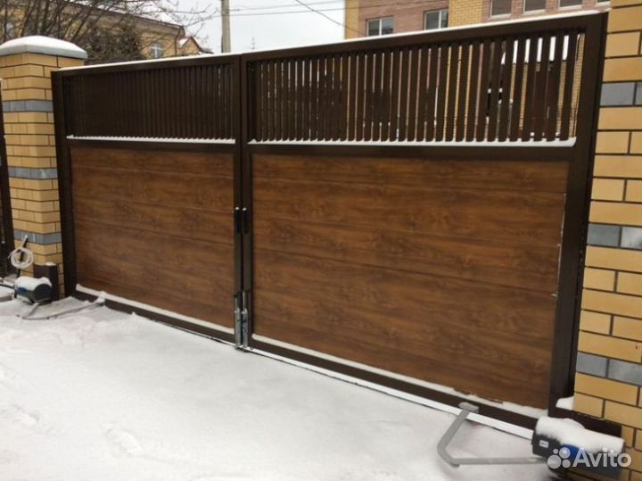 Ворота под ключ