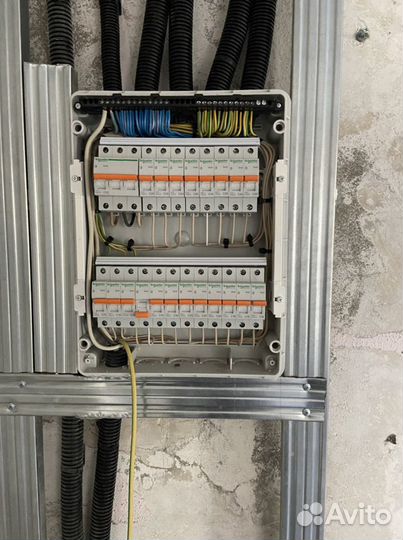 Монтаж электрики