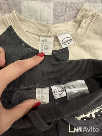 Костюм hm 12 мес