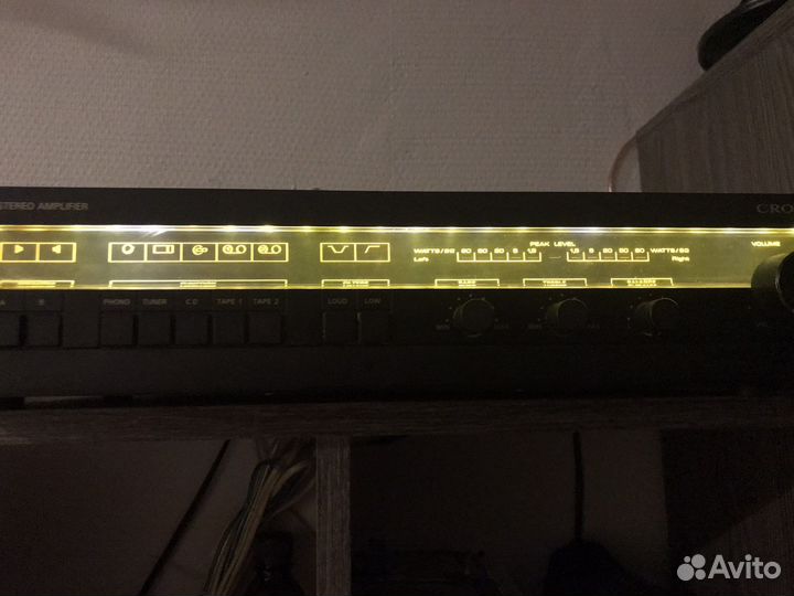 Усилитель hi fi, 100watt crown ws-440 профилактика