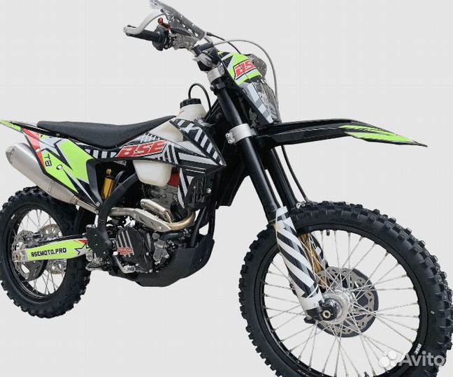 Эндуро / кроссовый мотоцикл BSE T8 Green Twister