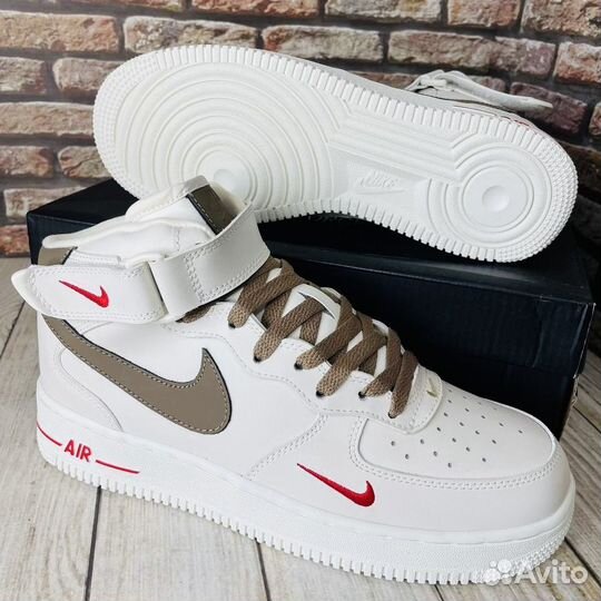 38,40,41 мужские зимние кроссовки Nike air Force 1