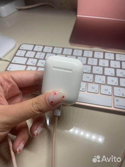 Наушники apple airpods 1 левый и кейс