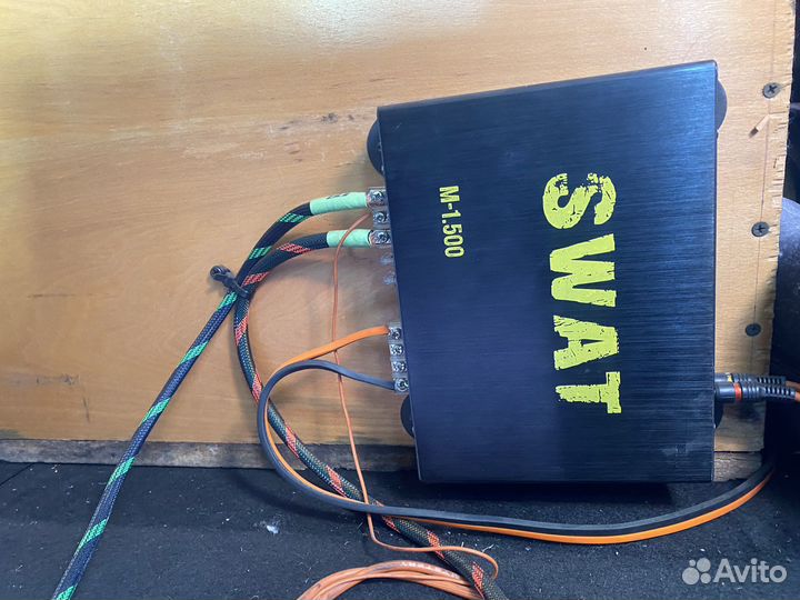 Сабвуфер и усилитель