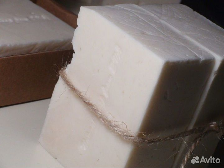 Взбитое мыло ручной работы «Жемчужное»