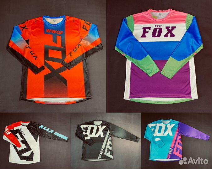 Джерси для мотокросса / эндуро Fox