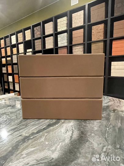 Кирпич лицевой шоколад рустик Керма М175