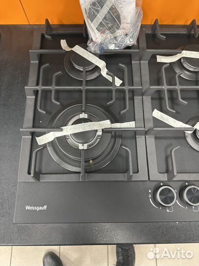 Газовая варочная панель weissgauff HGG 642 B Mat