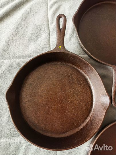 Чугунная сковорода СССР Ленинград