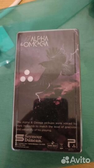 Звукосниматель Seymour Duncan Alpha & Omega бридж