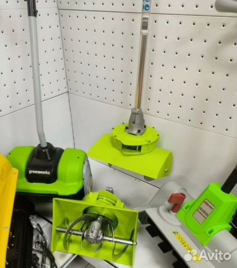 Снегоуборочная насадка на мотокосу, триммер