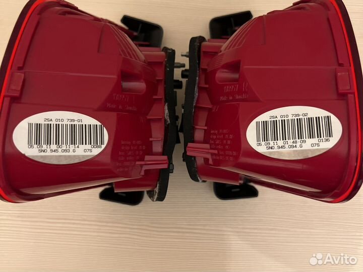 Фонарь задней двери тигуан