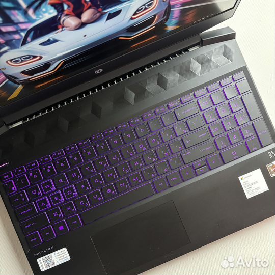 Игровой ноутбук HP Pavilion Ryzen5/GTX1650/IPS