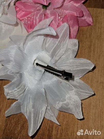 Заколка цветок для волос, украшение, декорирование